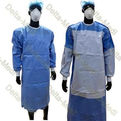 PP SMS Wzmocniona jednorazowa suknia chirurgiczna do operacji chirurgicznych